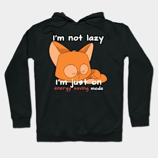 I'm not lazy cat Hoodie